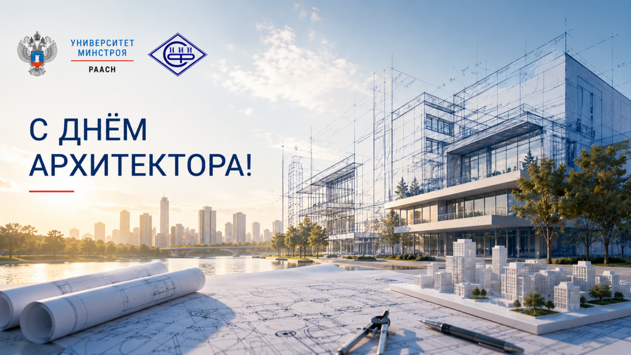 НИИСФ РААСН поздравляет с Днём архитектора
