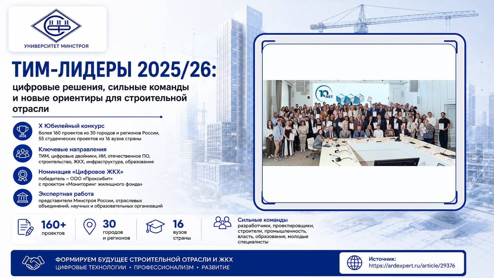 В Москве подвели итоги конкурса «ТИМ-ЛИДЕРЫ 2025/26»